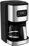 KRUPS KM480D10 Premium 24 Hour Programmable Coffee Maker, Metal, Brushed Stainless Steel