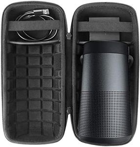 for Bose SoundLink Revolve Bluetooth Speaker Hard Case Carrying Travel Bag Cover by Khanka
