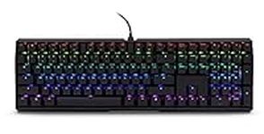 Cherry MX Board 3.0 S Wired Gamer Mechanical Keyboard with Aluminum Housing - MX Brown Switches (Slight Clicky) for Gaming and Office - Customizable RGB Backlighting - Full Size - Black