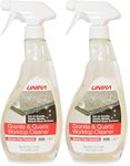 Unika Granite and Quartz Worktop Cleaner Spray, 500ml (Pack of 2)