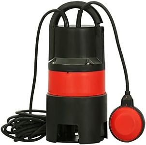 Giantz Submersible Water Pump, 600W 230 V Electric Sump Dirty Sewage Pumps Controller Irrigation Pool Pond Garden Home Farm, Portable Carry Handle Anti-rust Black Red
