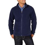 Amazon Essentials Men's Full-Zip Fleece Jacket (Available in Big & Tall), Navy, L