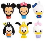 Hallmark Disney Mickey Mouse and Friends Miniature Christmas Ornaments, Set of 6 (0002HCM9227)