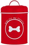 Amici Pet Dogs Favorite Metal Food Canister, Medium, 64oz