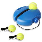 ZARSIO Solo Tennis Trainer Rebound Ball with String Portable Tennis Equipment for Self Tennis Training Kit with 3 String Balls for Adults Beginners