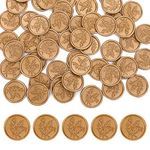 50Pcs Wax Seal Stickers, Gold Adhesive Envelope Sealing Stickers Eucalyptus Style Decorative Stamp Sticker for Party Wedding Invitation Christmas Gift Wrapping