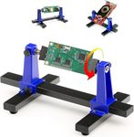 Uptodateproducts Adjustable Soldering Clamp PCB Holder for Circuit Board Holder Motherboard PCB Frame Stand Clamp Printed Helping Hand Soldering Repair Tool(360 Degree Rotation)