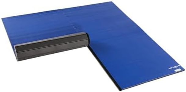 Dollamur 10’x10’x1.25” Wrestling Mat, Royal Blue, Home Workouts, Exercise, FLEXI-Connect®