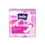 Bella Ultra Drai Pads Women|Sanitary Napkins|Drai Topsheet|28,5 Cm Long| Wings|Breathable|Lock Gel System|Green Edge System|Fast Absorption|For Rash Free Period|Size Xl|Pack Of 1|16 Pcs