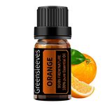 GREENSLEEVES Orange Essential Oil, 100% Pure Aromatherapy Oils 10ml for Diffuser, Humidifier, Massage (Orange)