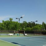 FJYW Tennis Court Wind Screen, 8 x 20'