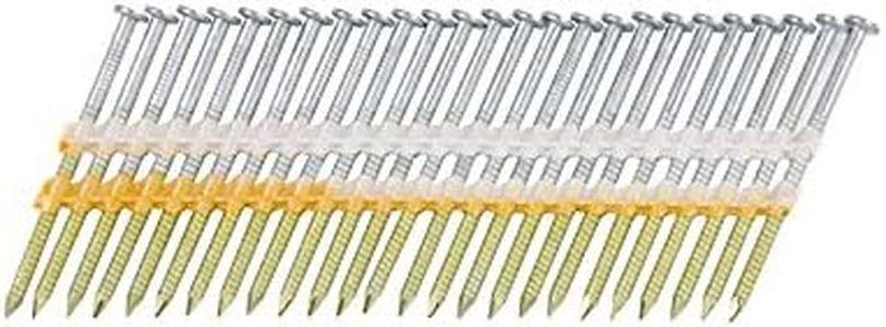 Metabo HPT Framing Nails | 2-3/8 Inch x .113 | 21 Degree | Flat Round Head | Ring Shank | 1,000 Count | 20161SHPT