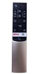 Voice Remote Control Compatible with TCL TV, RC602S JUR5 [Share Your Old Remote Photo On Whatsapp 9873464098 After Placing The Order]