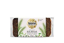 Biona Organic Rye Bread Sprouted Seeds, 500g