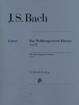 Well-Tempered Clavier BWV 870-893 Vol. 2 - piano - (HN 16): Das Wohltemperierte Klavier Teil II. Instrumentation: Piano solo