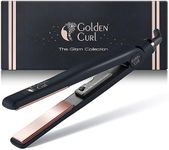 Hair Straightener Curls and Straighteners - Hair Styling Device with Ion Technology - Hair Straightener Straightener Hair Styler with Accessories (829 Rose Gold)