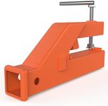 KYBOLT 2" Clamp on Trailer Hitch Receiver for Tractor Bucket Ball Mount Adapter Compatible with Deere Bobcat