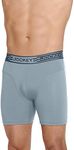 Jockey Men's Underwear Sport Cooling Mesh Performance Boxer Brief, platinum, M