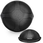 BOSU Nexgen Balance Trainer, Half-Ball Training Equipment, 65 cm Diameter, 300 lb Capacity - Burst-Resistant Stability Exercise Tool w/Non-Slip Base, Includes Hand Pump, Commercial-Grade