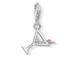 Thomas Sabo Women Charm Pendant Cocktail Charm Club 925 Sterling Silver 1802-013-27