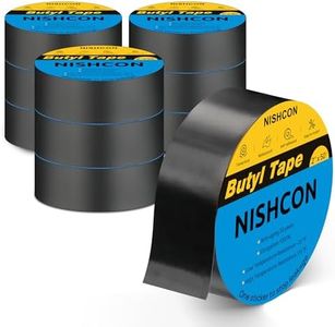 NISHCON Butyl Tape 2" x 50', Deck Joist Tape for Decking, Waterproof and Anti-Corrosion for Extend Deck Life, 10 Rolls