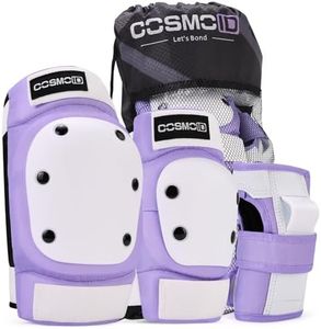 Knee Pads for Women/Men /Youth Skate Pads Adult Knee and Elbow Pads with Wrist Guards for Roller Skating, Skateboard, Skateboarding and Scooter