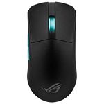 Asus ROG Harpe Ace Aim Lab Edition Wireless Gaming Mouse, 54 g Lightweight, 2.4GHz RF, Bluetooth, 36K DPI Sensor, 5 Buttons, ROG SpeedNova, ROG Omni Receiver, Esports & FPS Gaming, Black