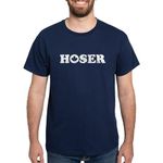 CafePress Vintage Hoser Dark T Shirt Men's Traditional Fit Dark Casual Tshirt Navy