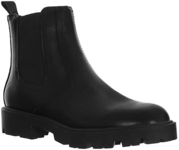 NINE WEST Women's Yullon Ankle Boot, Black, 8.5