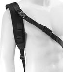 HUNTPAL Crossbody Style Hands-Free Gun Sling for Rifle Shotgun Crossbow, Comfortable Neoprene Padded Hunting Sling with Removable Swivels, Universal Convenience Quick Adjustable Shoulder Strap