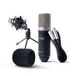 Marantz Professional MPM-1000 - Studio Recording Condenser XLR Microphone with Desktop Stand and Cable – For Podcast and Streaming Projects