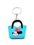 Arkanum Minnie Mouse Purse Handbag Shaped Blue Model 2 Keychain