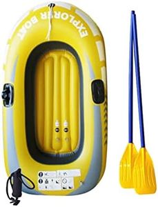 Inflatable Kayak for 1 2 Persons, Canoe Inflatable Boat, Anti-wear Fishing Inflatable Kayaks, Drifting Boat for Adult Kids
