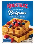 Krusteaz Belgian Waffle Mix, 28 OZ (Pack of 12)