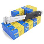 Tacwise 1783 ECO Manual Hammer Tacker with 60,000 T50 3/8" Staples, Uses Type T50 (140) Staples 1/4" - 3/8"