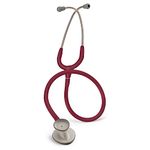 3M Littmann Lightweight II S.E. Stethoscope, 2451, 71 cm (28") Burgundy Tube