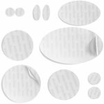 aZengear Repair Patches for Down Jackets, Puffer Coats, Waterproof, Self-Adhesive, Pre-Cut, Tear-Cold-Heat-Resistant Nylon Polyester Fabric, Fix Air Mattress, Tents (11 Pcs, Transparent, Clear)