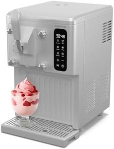 Klarstein SweetSwirl Ice Cream Maker - 3-in-1 Machine for Ice Cream, Milkshakes & Smoothies, Soft Serve Dispenser, 1.5L Tank, Touch Display, Keep Cool Mode, Easy Clean, White