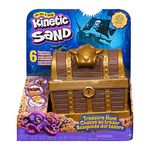 Kinetic Sand, Treasure Hunt Playset with 9 Surprise Reveals, 567g Brown and Rare Shimmer Gold Play Sand, Sensory Toys for Kids Ages 3 and up