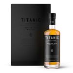 Titanic Distillers, Collector's Edition Premium Irish Whiskey, With Branded Glencairn Tasting Glass & Set of Granite Whiskey Stones, 5 Part Blend With Peat Smoke Finish, Great Gift, 40% ABV, 700ml