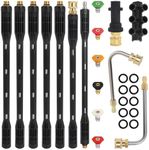 10 Pcs Pressure Washer Extension Wa
