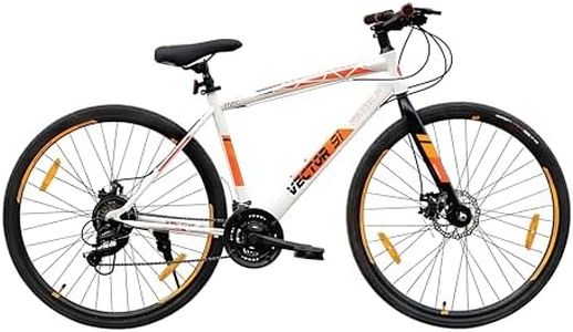 Ninety one Wanderer pro Cycle in 28t 700c in Wheel Size with Dual disc Brakes with 21 Speed Gears for Extra Smooth Riding