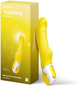 Satisfyer Yummy Sunshine Vibrator Sex Toy | Adult Toys for Women | Best G-Spot Clitoral Stimulation | Vibrating Sexual Pleasure Device | Stimulation Vibrators | Female Wellness Tools | Woman Sextoy