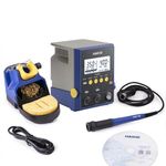 HAKKO FX-972 Next Generation 200W Dual Port Thermally Controlled Soldering Station - IoT Connectivity - Compact Design - UK Plug