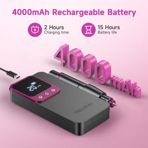 Electric Nail Drill 40,000RPM – Dark Grey Professional Manicure Tool