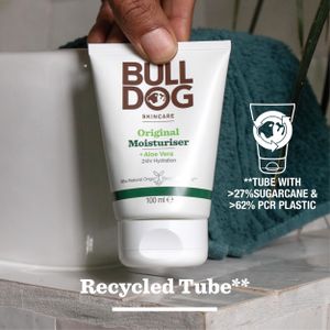 Bulldog Skincare Men’s Moisturiser 100ml – Non-Greasy, Fast Absorbing