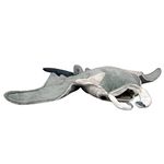 Realistic Manta Rays Stuffed Animal-Gray 19 inch,Devil Rays Plush Toy,Stingray Plush,Deep Sea Animals Soft and Durable, Girl Toys,Gifts for Kids, Baby Gift,Home Decor