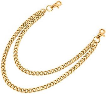 WERFORU Men Women Heavy Duty Wallet Chain Hip Hop Punk Jeans Chain Biker Motorcycle Keychain