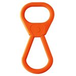 SodaPup Can Pull Tab – Durable & Interactive Dog Tug Toy Made in USA from Non-Toxic, Pet Safe, Food Safe Natural Rubber Material for Bonding & Play Time, Mental & Physical Exercise, Training, & More