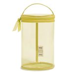 Vera Bradley Women's Clear Lotion Toiletry Bag Makeup, Golden Olive, One Size